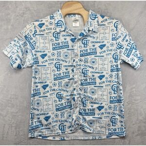 Charlotte FC Football Club Soccer Hawaiian Shirt Stadium Giveaway SGA Size XL